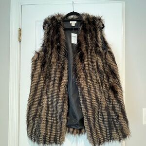 Women’s Chico’s Faux Fur Vest